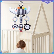 [Ranarxa] Baby Crib Mobile Black and White Mobiles Baby Crib Rattles for Ages 0+ Months