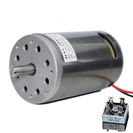 77MM DC 220V Bearing DC Motor 350W/680W High Speed CW/CCW  DIY Sand machine Lathe with Cooling Fan H