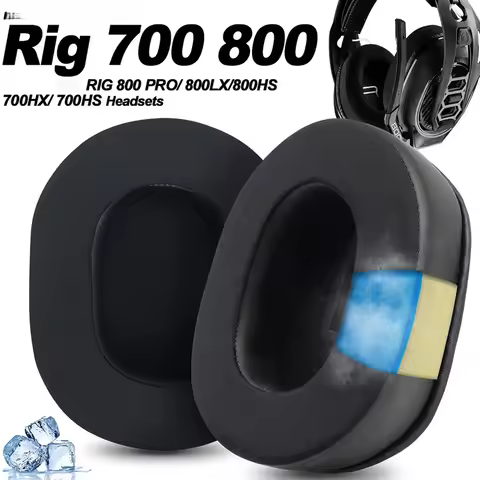 Earphone Pads For Plantronics RIG 800 PRO/ 800LX/800HS 700HX/ 700HS Replacement Earpads Headphones E