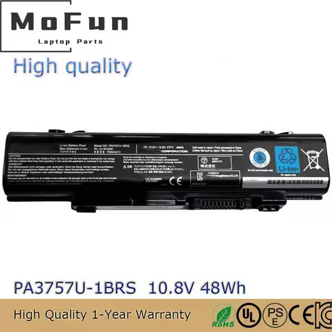 High quality PA3757U-1BRS 10.8V 48Wh Laptop Battery for Toshiba Qosmio F60 F750 F60-00Y PABAS213