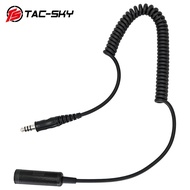 Earphone Accessories TAC-SKY U-92A/U to U-174/U Earphone Extension Cable Tactical Earphone Extension Cable