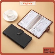 YUJINX Envelopes Money Saving Challenge, Save Money PU Money Collection Book, Large Capacity Reusabl