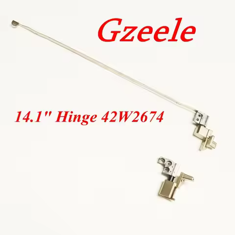 GZEELE NEW 1 pair LCD Hinges For IBM Lenovo FOR Thinkpad T61 T61p 14.1" Standard Screen Lcd Hinges L