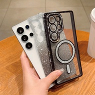 Electroplating full diamond Phone Case for Samsung Galaxy S25Ultra S23 S24 Ultra S24 S25 Plus s25egd