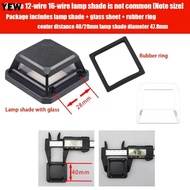 YEW  Laser Glass Protector, Self Leveling Waterproof Laser Level Protective Glass, Durable Universal