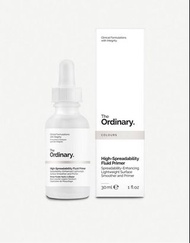 英國直送 免費速遞 The Ordinary – High-Spreadability Fluid Primer 高伸展妝前乳液