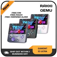 GAMEMT E5 Ultra Android 14 Game Console 5" HD IPS Touch Screen Hall-Effect Joystick