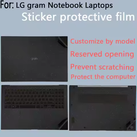 For 2025/2024 LG gram 14/16/17 sticker protective film 16Z90T-G/17Z90TL-H laptop shell film 17Z90S-M