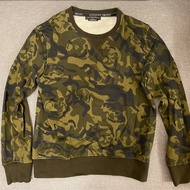 Alexander McQueen Khaki camouflage sweatshirt S