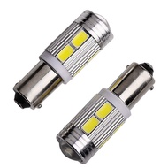 H21W BA9S T4W H6W 5630 10SMD LED Auto Backup Reverse Light Turn Corner Bulb Side Lamp White 12V DC C