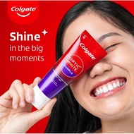 Colgate Optic White Purple Whitening Toothpaste 100g x2 Value Deal