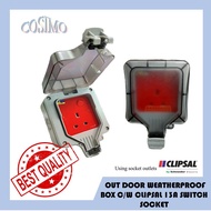COSIMO Outdoor Weatherproof Box 13A Switch Socket C/W CLIPSAL