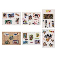 七龍珠 Dragonball Snap Collection 一番賞 H賞 模切貼紙- 一套6款[平行進口]