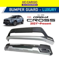 HC Cargo Toyota Corolla Cross 2020 2021 2022 Luxury Bodykit Body Kit Front Rear Bumper Guard Skirt L