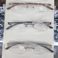 Frame Kacamata Pria Wanita Rimless Bor Titanium Carbon 12918 - Fhnetys