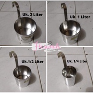 Oil Canting Oil Liter/ Oil Measuring/ 1/4, 1/2, 1, 2 Liter Measuring Cup