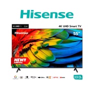 [New 2023] TV Hisense 55 นิ้ว 4K Ultra HD Smart TV VIDAA U5 รุ่น 55E6K ประกันศูนย์3ปี