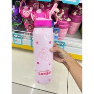 NEW ARRIVALE LOTSO PINK PREMIUM EDITION LOTSO/TUMBLER VACUUM FLASK LOTSO PREMIUM STEINLESS HANDLE GL