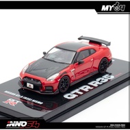 Inno64 nissan nismo r35 GTR red black hood