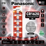 Panasonic CR1620 Coin Batteries 5pcs