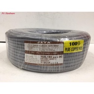 JAYA Flexible 3 Cord Cable ( 70/0076mm x 3c @ 90 Meter )