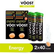 [Bundle of 2] Voost Energy Bundle Tabs Energy Effervescent Vitamin Supplement