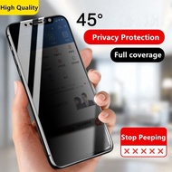 HITAM Ceramic Anti Spy SAMSUNG NOTE 8 9 10 20 PRO PLUS ULTRA Screen Protector Full Cover Black Peeping Privacy Screen Magic
