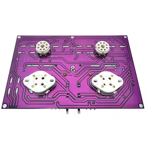 6J8P 717 Push 2A3 Vacuum tube Amplifier Board Single ended With Power Rectifier Board 5Wx2 Circuit B