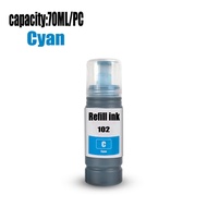 102 Refill Dye ink For epson ET-2700 ET-2750 ET-2751 ET-2850 ET-3700 ET-4750 ET-4850 ET-15000