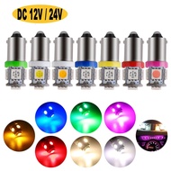 1pcs 12V 24V BA9S 5050 5SMD LED Car Bulb Light Device Width Car Interior Lights Auto Lamp