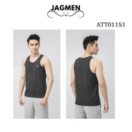 Aristino men's tank top with natural antibacterial cotton Att011S1 black