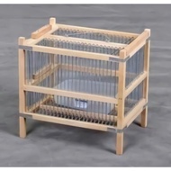 Bird Bathing Cage With Tray