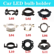 2PCS H7 Led Adapter Car Led Headlight Bulb Light Lamp Auto H7 Led Adapter Base Holder Cover for Audi