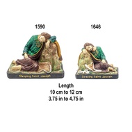 AnoSaiyo Saint Joseph Statue Sleeping St Joseph Figurine Religious Item for Altar