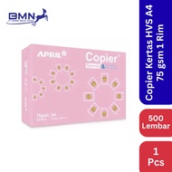 Copier HVS Paper A4 Thickness 75 Gsm Size 1 Ream Original