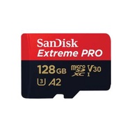 SanDisk - 128GB Extreme PRO microSDXC UHS-I 記憶卡 SDSQXCD-128G