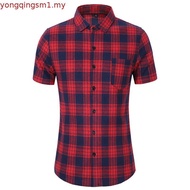 Bentop Regular Fit Short Sleeve Shirt Baju Lengan Pendek Kemeja Lelaki
