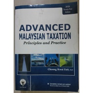 (USED) Advanced Malaysian Taxation Principles and Practice 21 Edition (2020)