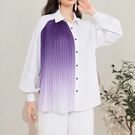 In Ombre Thả vai Áo'sơ mi