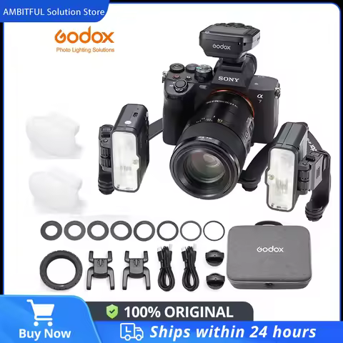 NEW Godox MF12-DK1 MF12 Dental Flash System TTL Flash 2.4 GHz Wireless Control Speedlight for Sony A