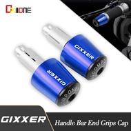Motorcycle Handle 7/8"22mm Gear Balanced Plug Slider Handle Bar End Grips Cap For SUZUKI GIXXER 150 