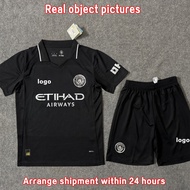 Manchester City Kids Football Kits 2025-26 Season Manchester City F.C. Away Soccer Jersey Set Haalan
