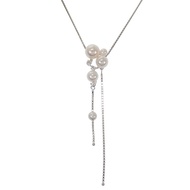 TASAKI  P-13524-WGK18 Necklace white K18 white gold/Pearl Women