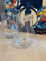 JOHNNIE WALKER Blue Label x Dartington Crystal Whisky Glass Set glasses cup mug 水晶玻璃威士忌杯兩隻套裝