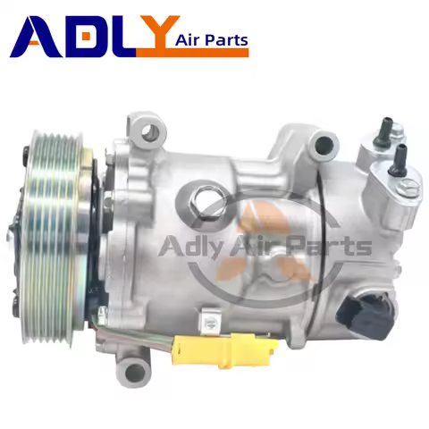SD6C12 AC Compressor For Peugeot 207 208 307 308 508 Partner 9651910980 9659875780 9670318880 967121