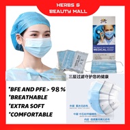 Individual Packing Medical Face Mask KBM  (Blue, 20pcs) with CE cert 独立包装医用口罩