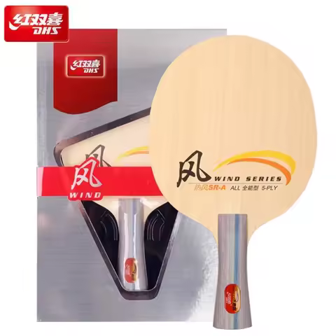 Original DHS SR-A Wind Table Tennis Blade SIROCCO Racket 5 Ply Wood Allround Control Wind Series Pin