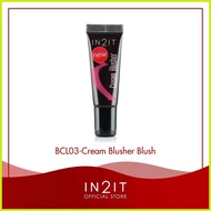 ◶ ۞ IN2IT Cream Blusher Make-up with Aloe Vera & Vitamin E 01-BCL