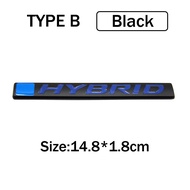 Emblem Logo Hybrid Mobil 3D Metal Stiker Toyota