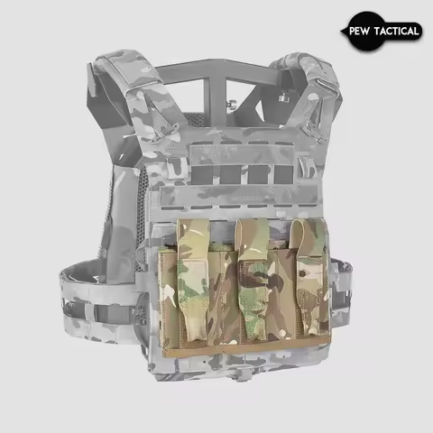 PEW TACTICAL Triple M4 5.56 Mag Pouch Airsoft Magazine clip bag PH47